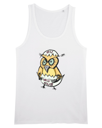 baby owl White