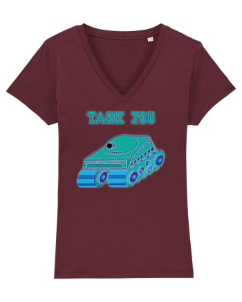 tank you Burgundy