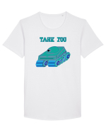 tank you Tricou mânecă scurtă guler larg Bărbat Skater