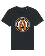 I Love My Bloodhound Tricou mânecă scurtă Unisex Rocker