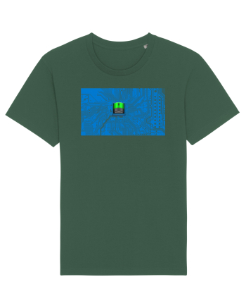 Circuit Board Bottle Green