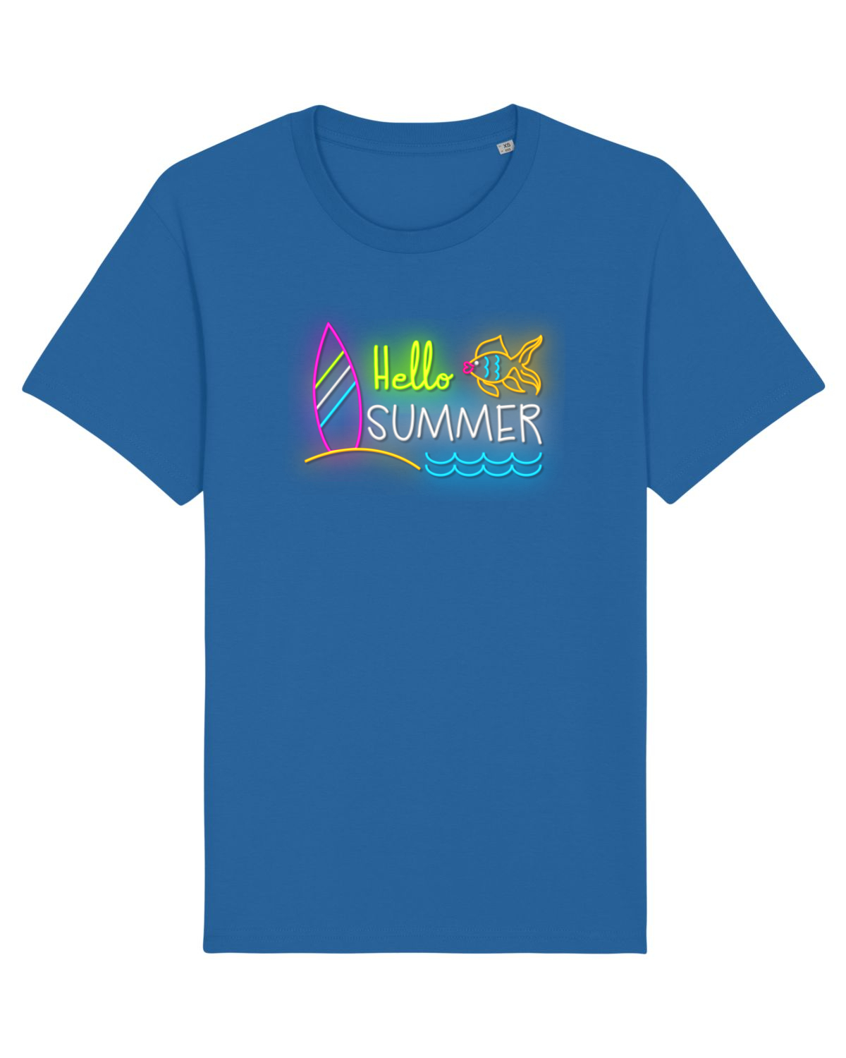 Tricou mânecă scurtă Unisex Rocker Royal Blue