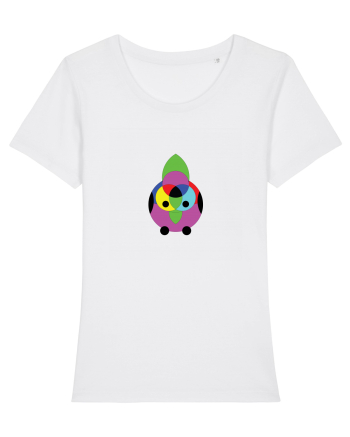 cmyk bird White