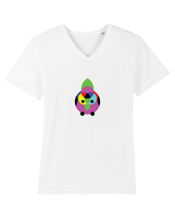 cmyk bird White