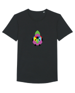 cmyk bird Tricou mânecă scurtă guler larg Bărbat Skater