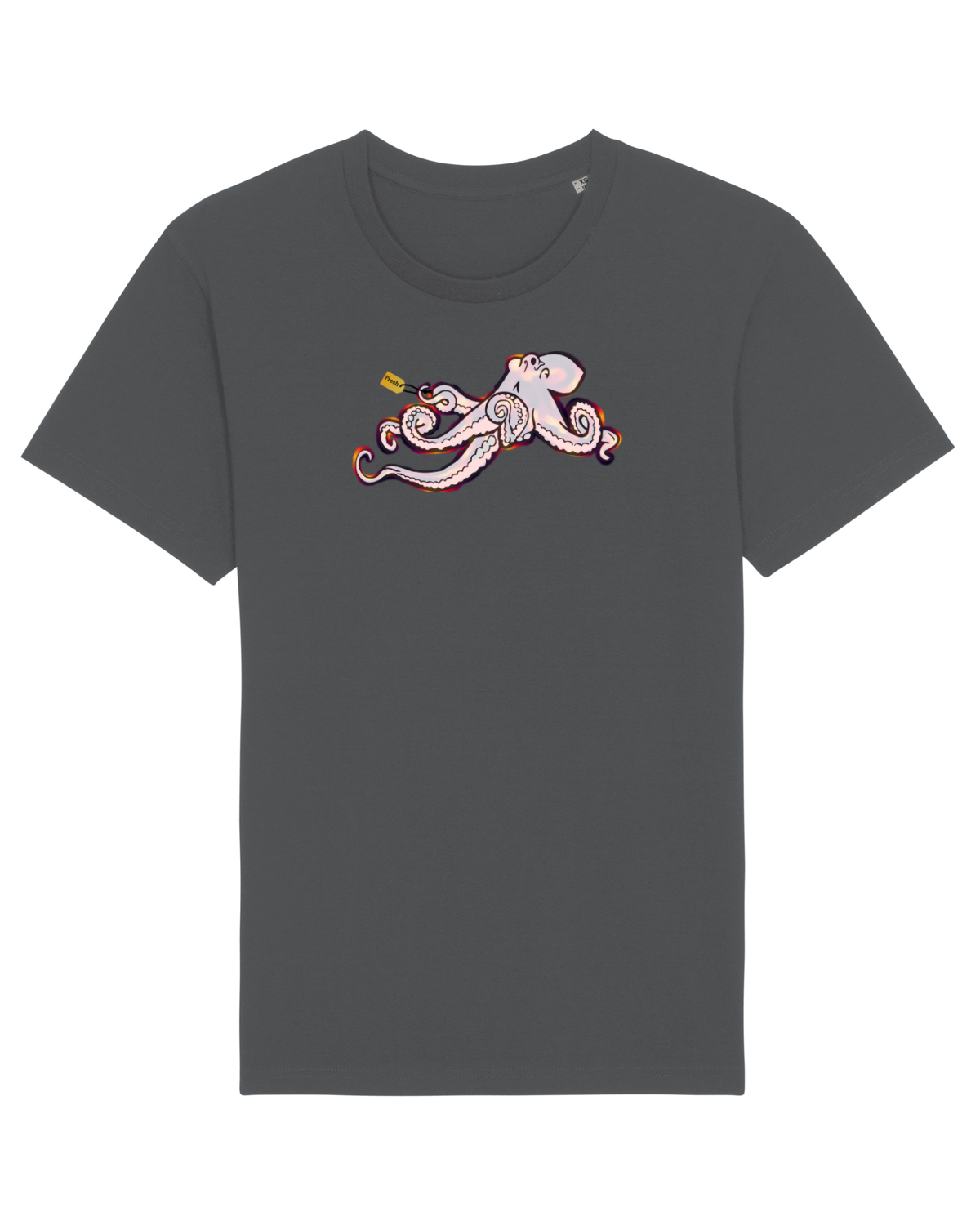 Tricou mânecă scurtă Unisex Rocker Anthracite