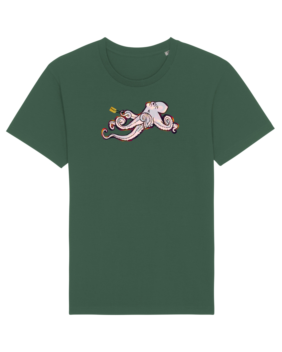 Tricou mânecă scurtă Unisex Rocker Bottle Green