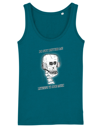skull listening music Ocean Depth