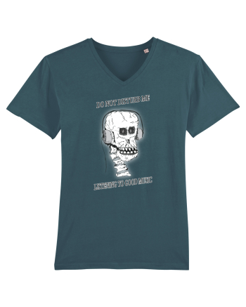 skull listening music Stargazer