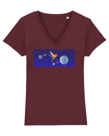 Space Anomaly Burgundy