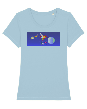 Space Anomaly Sky Blue