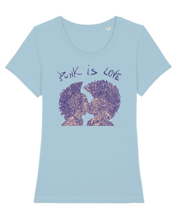 punk is love Sky Blue