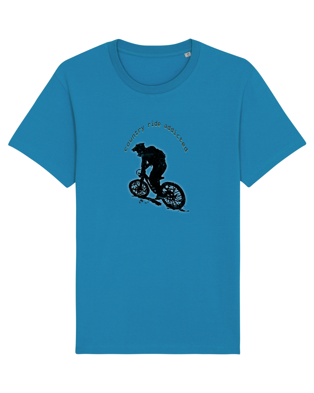 Tricou mânecă scurtă Unisex Rocker Azur