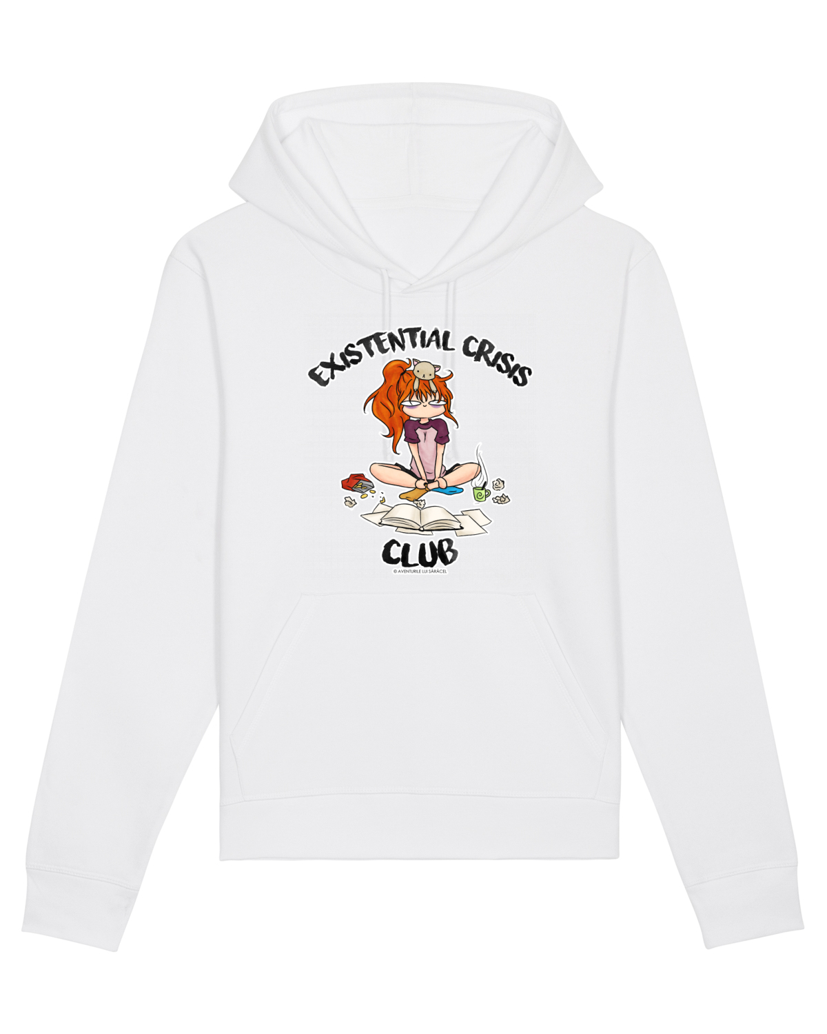 Hanorac Unisex Drummer White