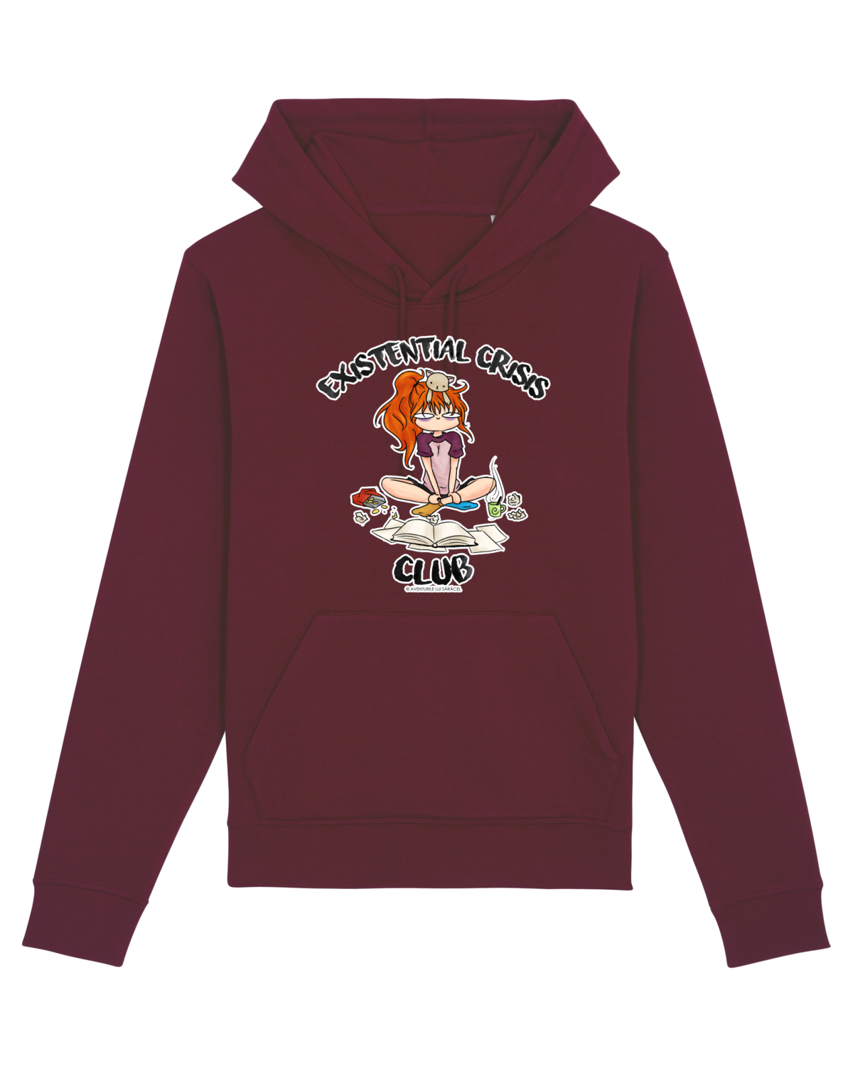 Hanorac Unisex Drummer Burgundy