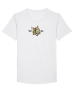 Catnip Tricou mânecă scurtă guler larg Bărbat Skater