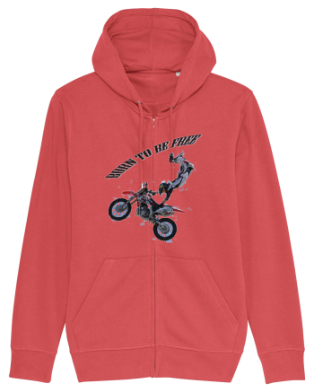 born to be free Carmine Red