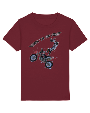 born to be free Burgundy