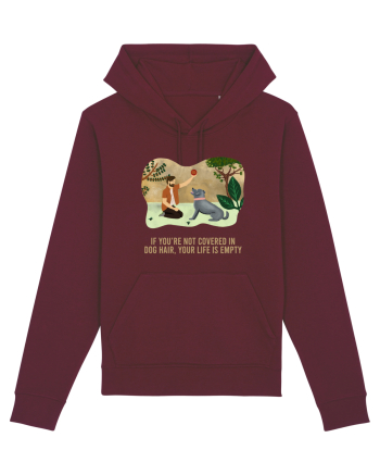 My dog is my best friend 4 Burgundy