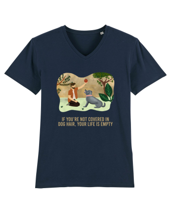 My dog is my best friend 4 French Navy