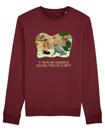 My dog is my best friend 4 Burgundy