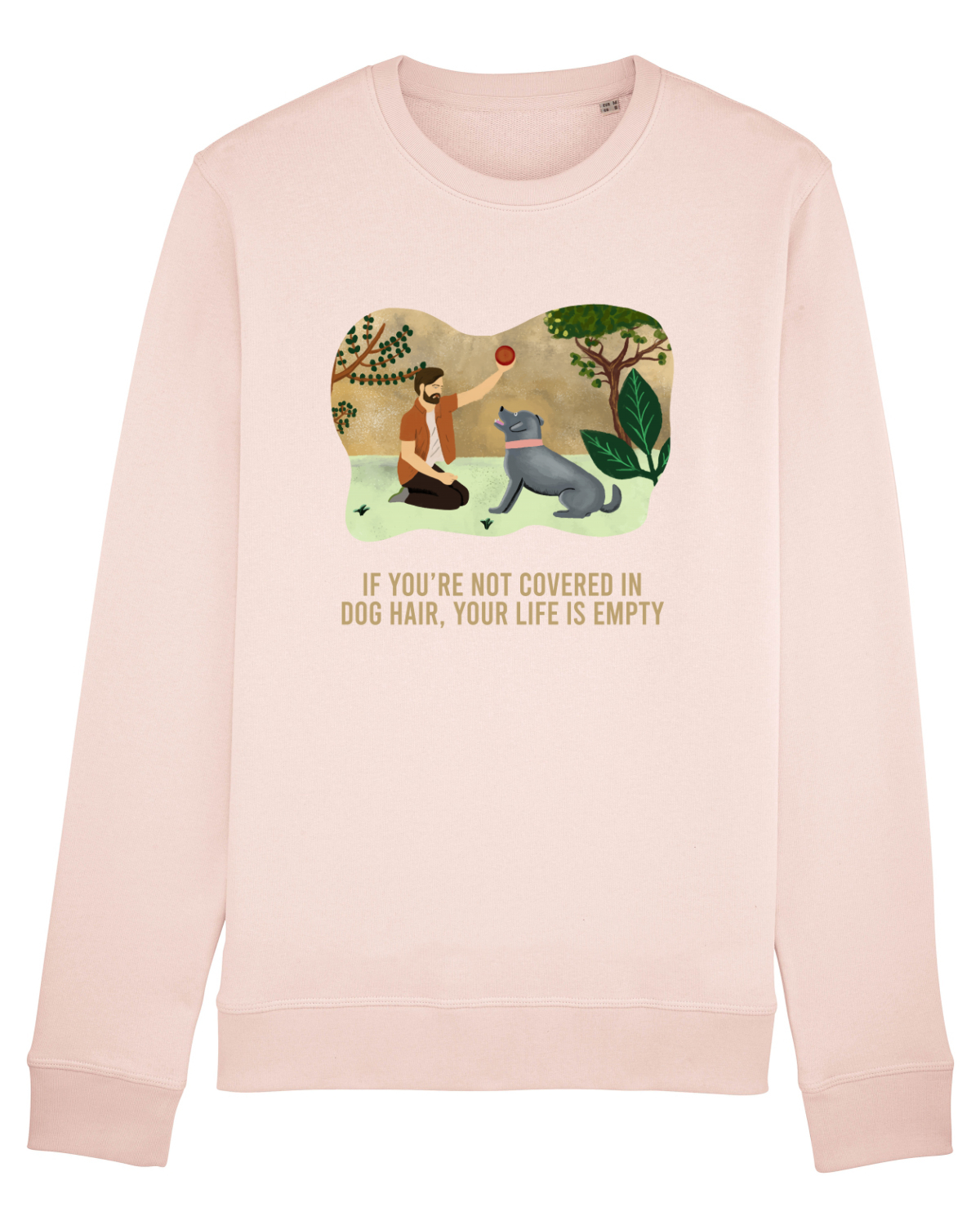 Bluză mânecă lungă Unisex Rise Candy Pink