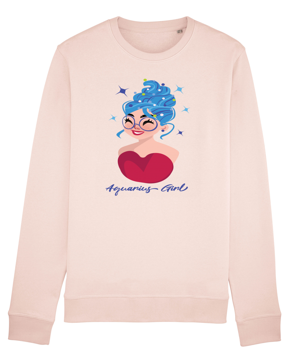 Bluză mânecă lungă Unisex Rise Candy Pink