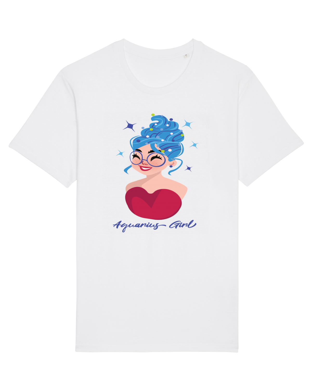 Tricou mânecă scurtă Unisex Rocker White