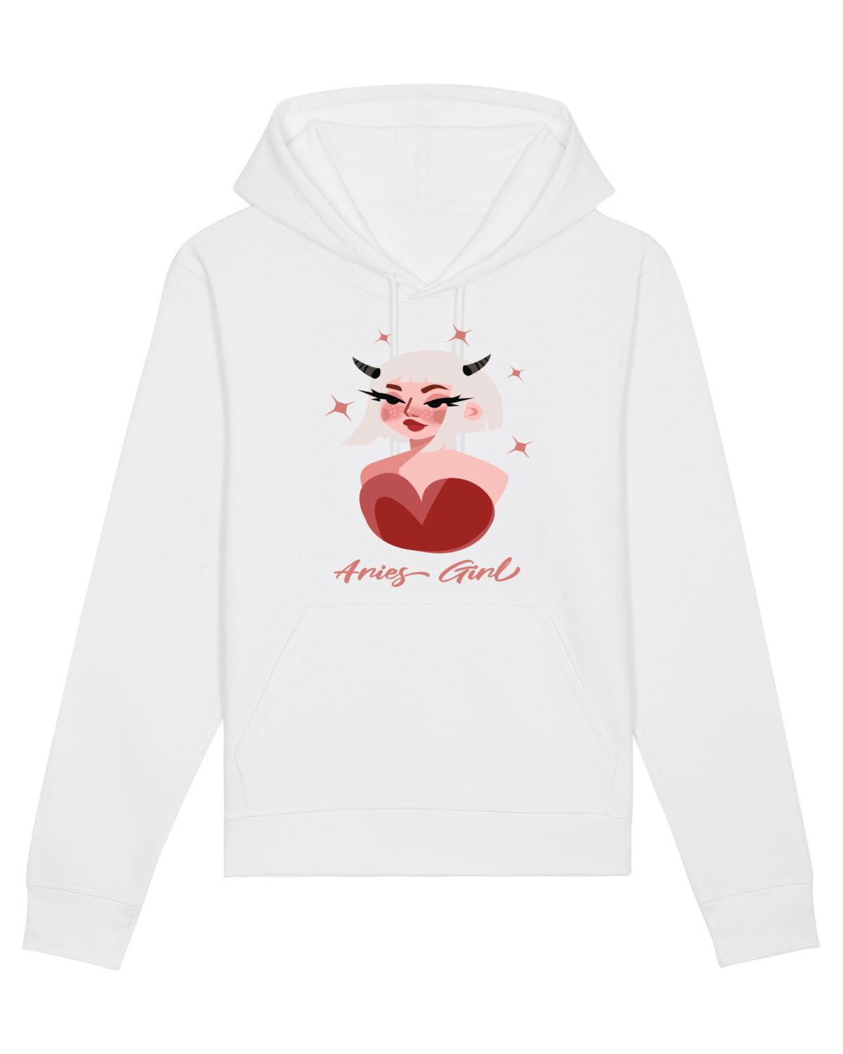 Hanorac Unisex Drummer White