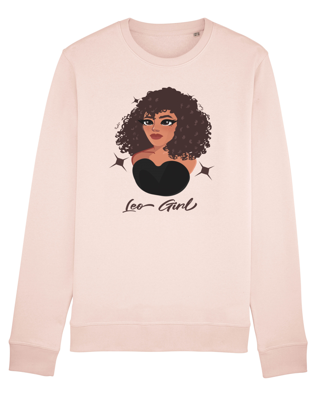 Bluză mânecă lungă Unisex Rise Candy Pink