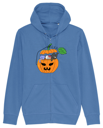 Cute halloween cats Bright Blue