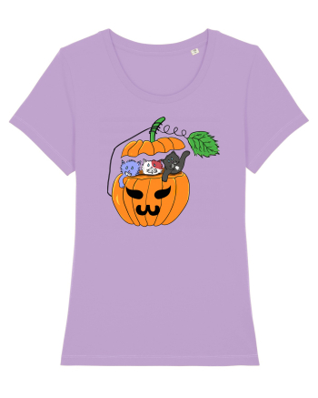 Cute halloween cats Lavender Dawn