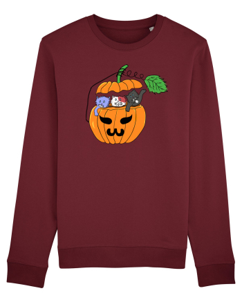 Cute halloween cats Burgundy