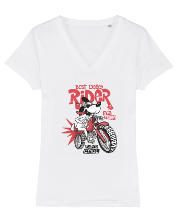 Best Doggy Rider White