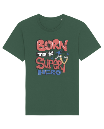 Born To Be Super Hero Bottle Green