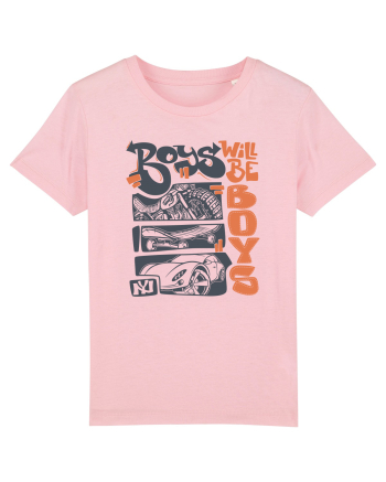 Boys Will Be Boys Cotton Pink
