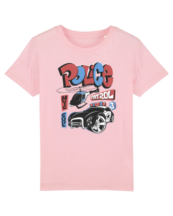 Cool NYC Police Patrol Cotton Pink