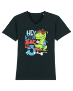 Hey Dude Gimme The 5 Tricou mânecă scurtă guler V Bărbat Presenter