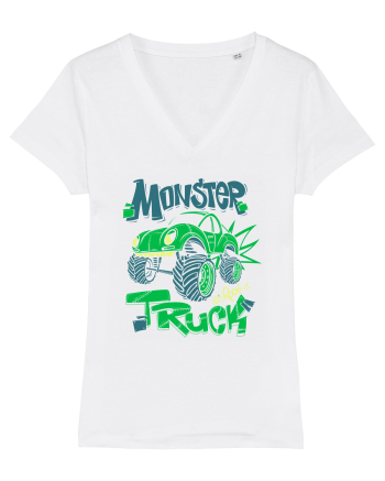Monster Truck White