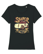 Retro 8 Car Superfast Tricou mânecă scurtă guler larg fitted Damă Expresser
