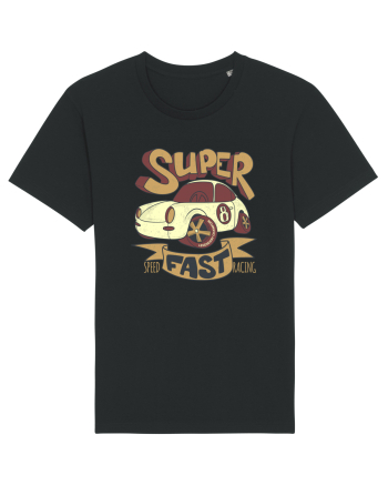 Retro 8 Car Superfast Black