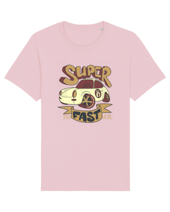 Retro 8 Car Superfast Cotton Pink
