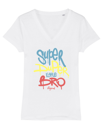 Super Duper Little Bro White