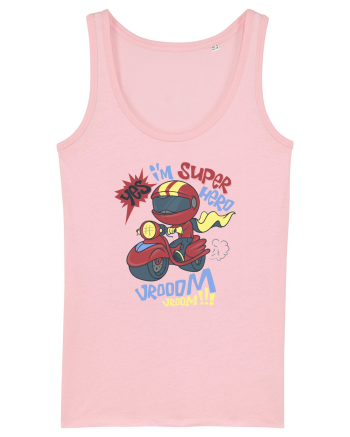 Super Hero Vrooom Cotton Pink