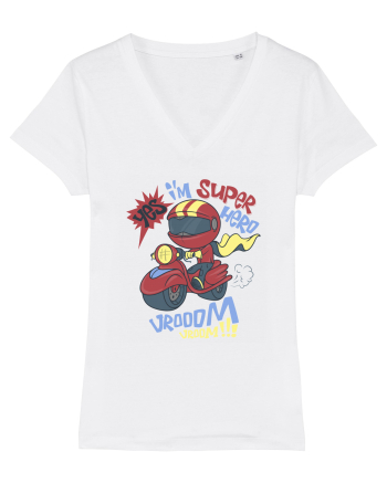 Super Hero Vrooom White