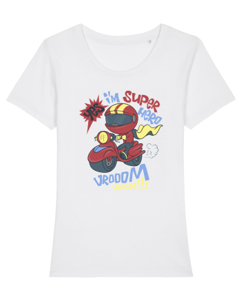 Super Hero Vrooom White