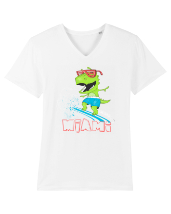 Miami Surfosaurus White