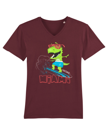 Miami Surfosaurus Burgundy