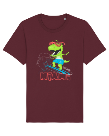 Miami Surfosaurus Burgundy