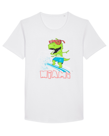 Miami Surfosaurus White